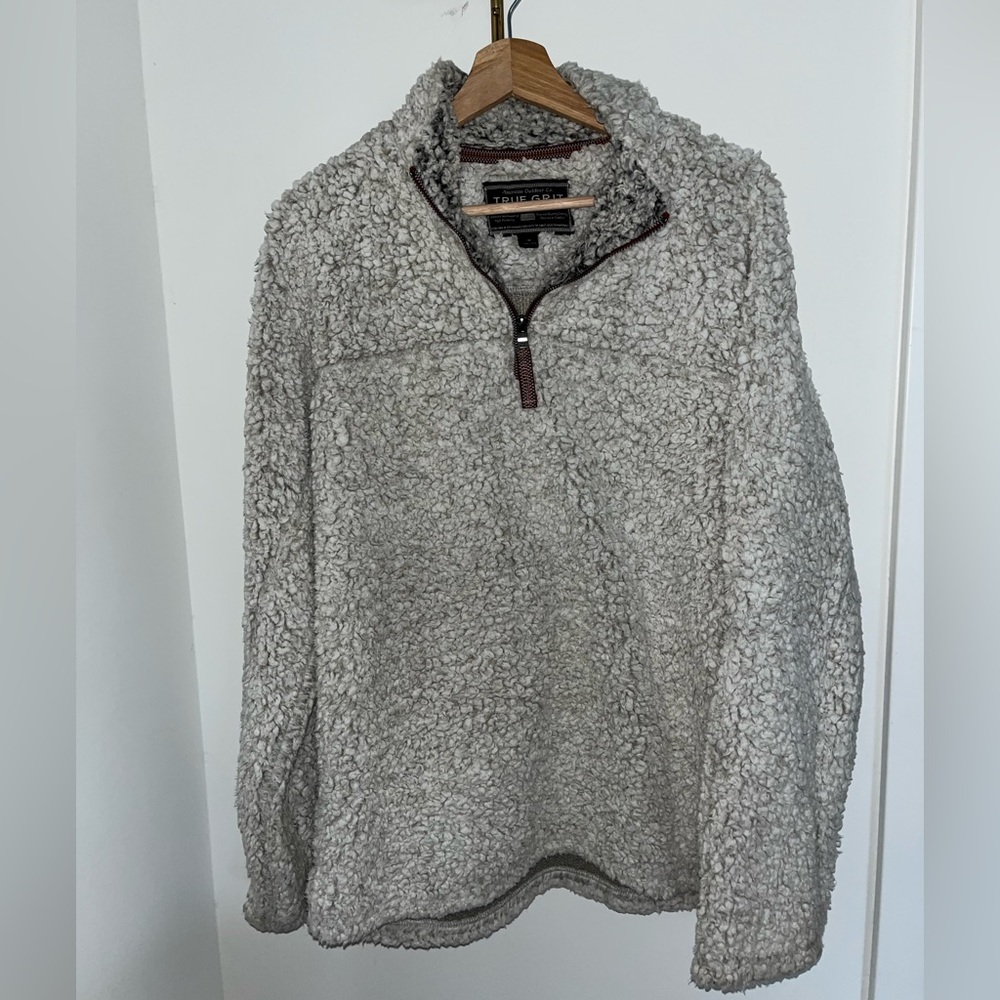 True grit Sherpa pullover